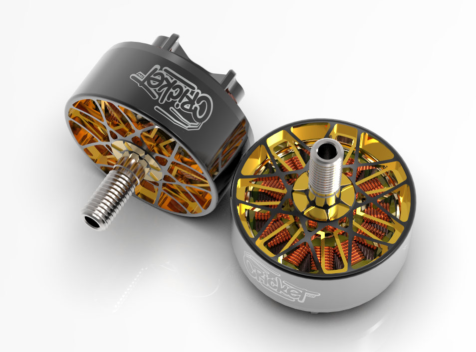 ELEV8 Cricket Motor (BLACK/GOLD)